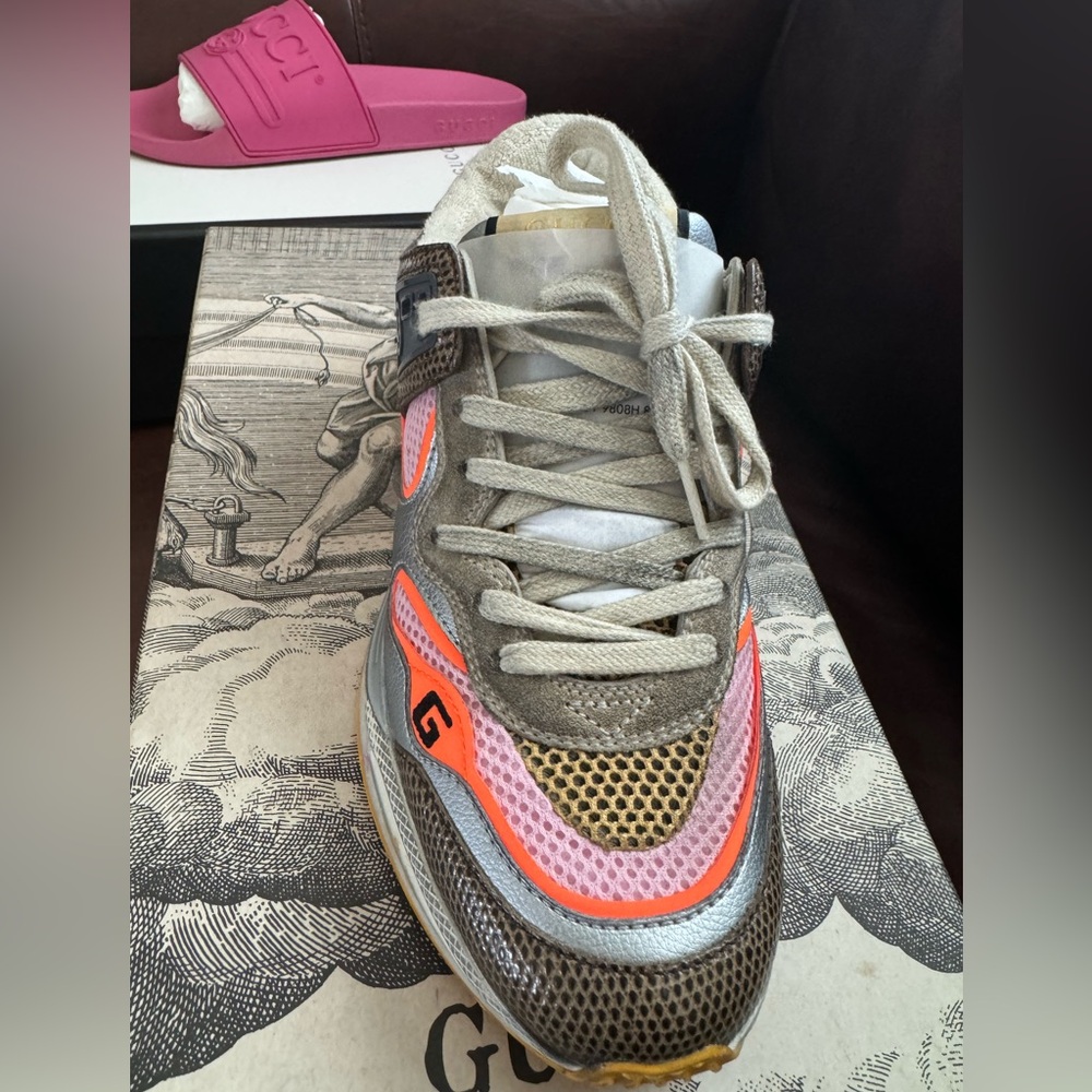 Gucci multicolor sneaker size 36. Women - Picture 7 of 7